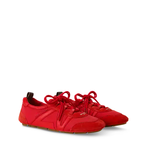 LV Sneakerina Black Technical Nylon Sneaker 1AJMDP