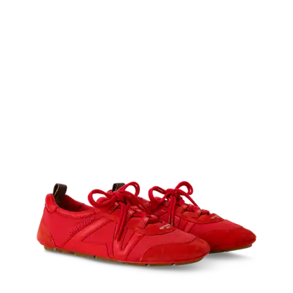 LV Sneakerina Black Technical Nylon Sneaker 1AJMDP