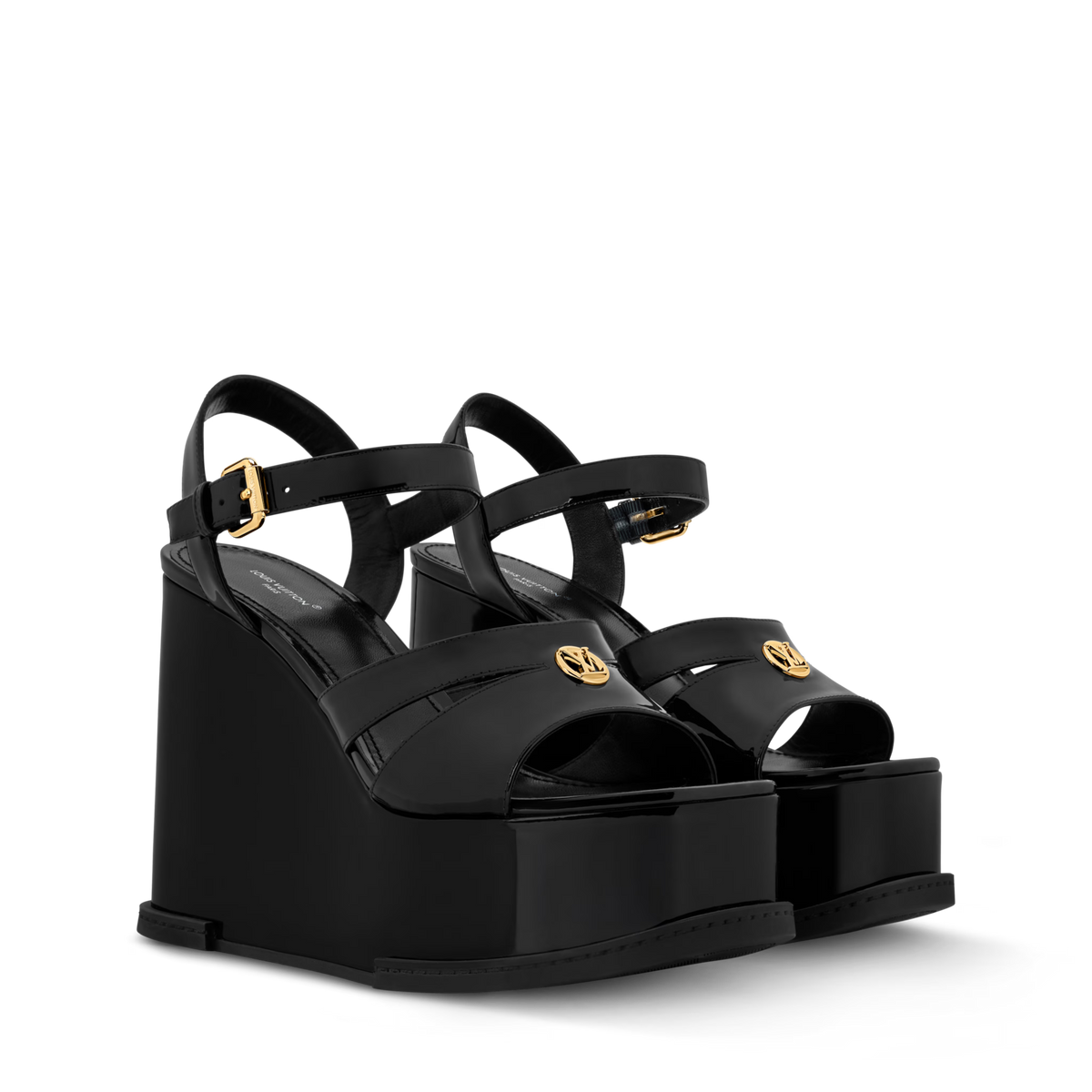 Maya Wedge Sandal Black 1AHOBD