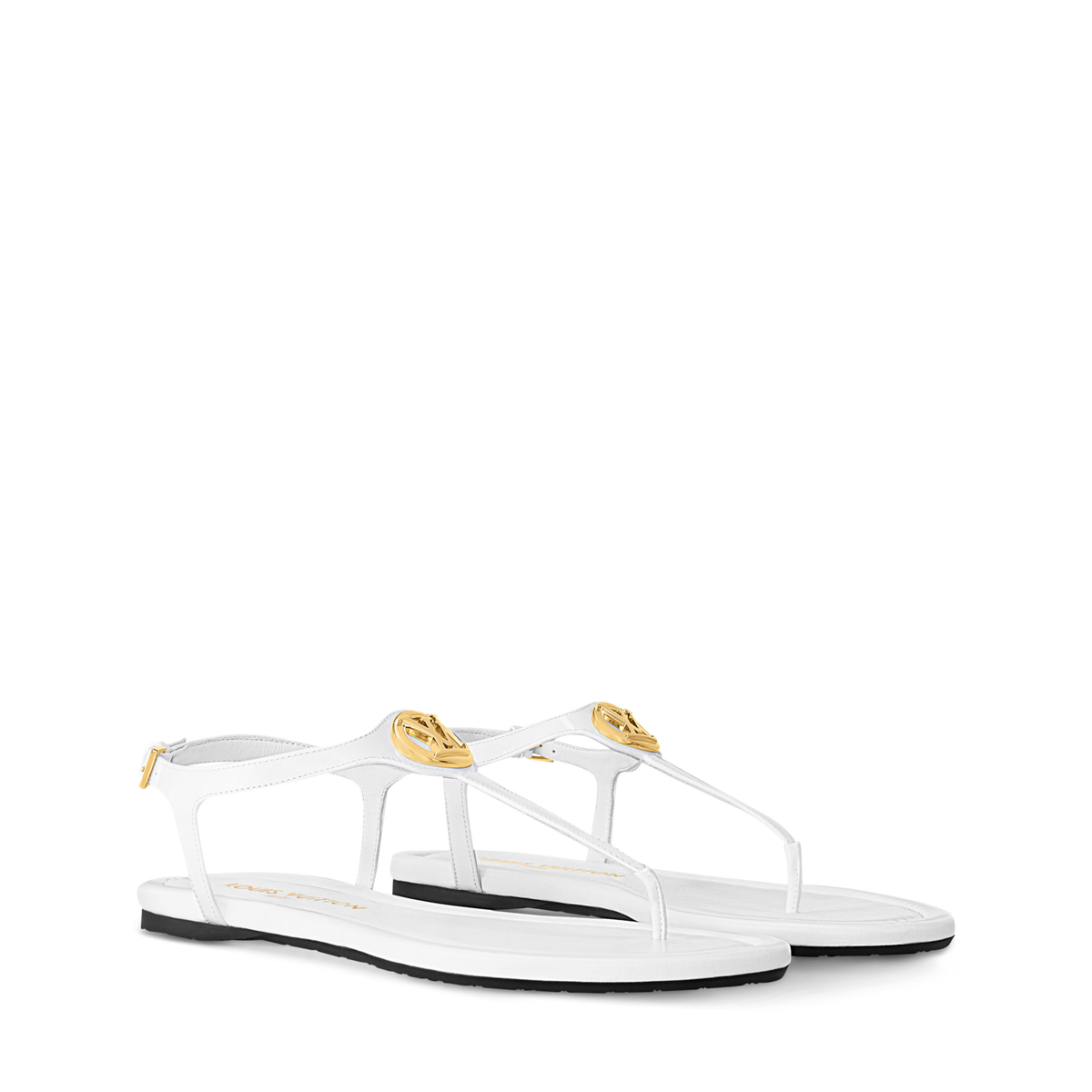 Sunkiss Flat Sandal Patent Calf Leather 1AHKTB