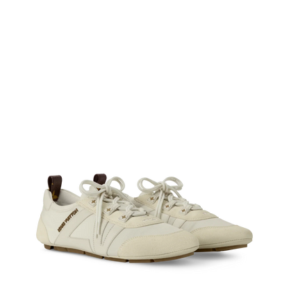 LV Sneakerina Sneaker Ballerina Bordeaux Nylon Suede 1AIVJN