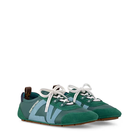 LV Sneakerina Sneaker Green Lambskin 1AHNDY