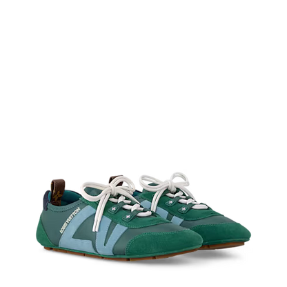 LV Sneakerina Sneaker Green Lambskin 1AHNDY