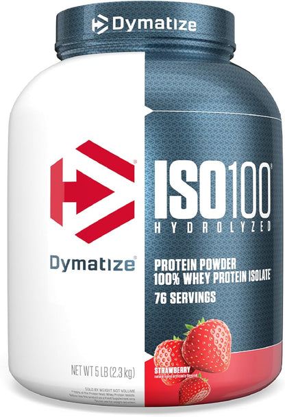 ISO100 Hydrolyzed Whey Protein Isolate Powder 76 Servings
