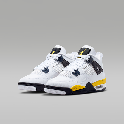Air 4 Retro Tour Yellow Big Kids' Shoes 408452- 102