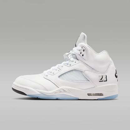 Air 5 Retro OG "White Metallic" Shoes