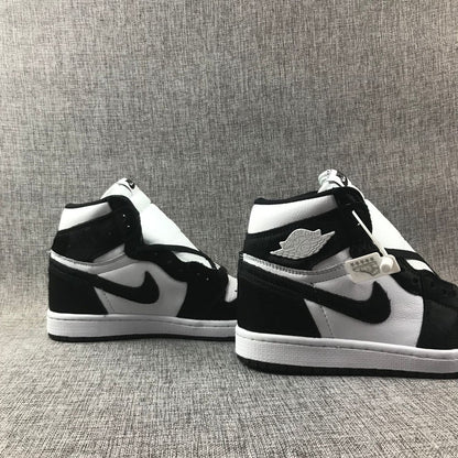 Air Jordan 1 Mid Black White Concord Style AJ1 Classic