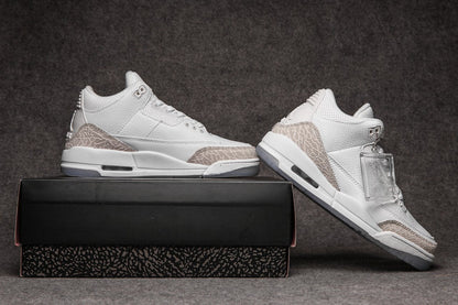 Air Jordan 3 White Grey Cement AJ3 Classic