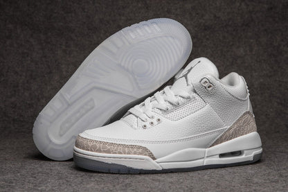Air Jordan 3 White Grey Cement AJ3 Classic