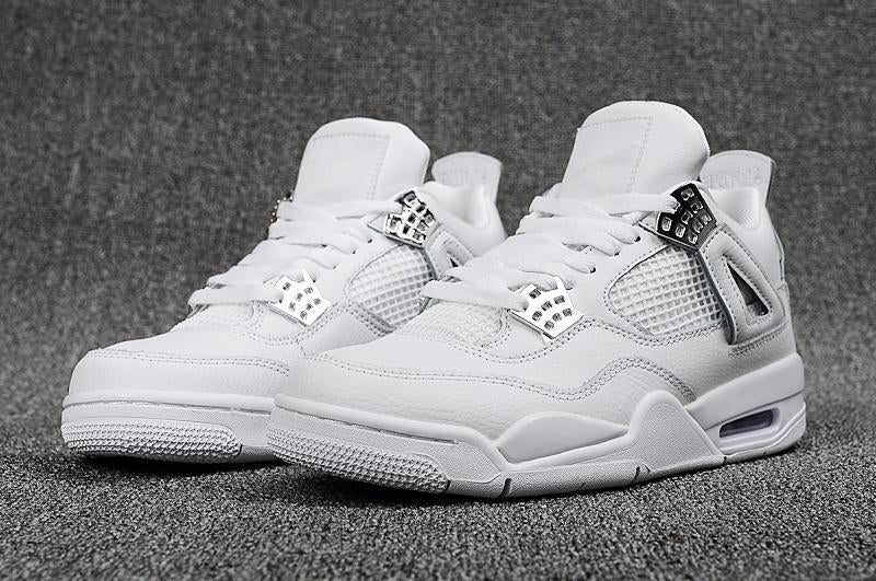 Air Jordan 4 All White AJ4 Classic