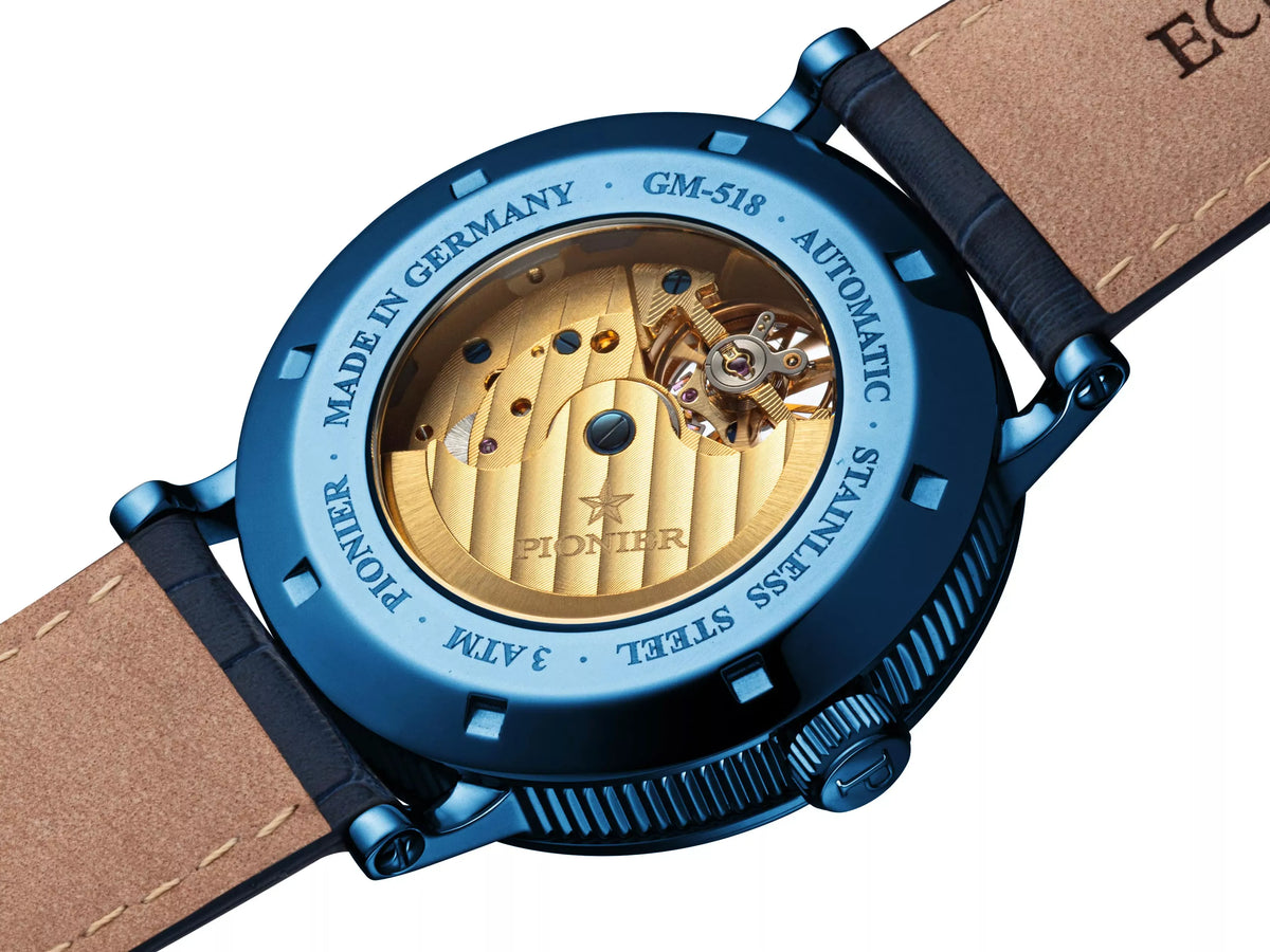 Boston Pionier GM-518-5 | Blue | Automatic Made in Germany
