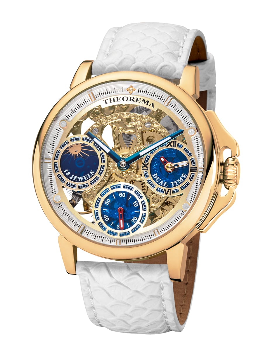 Dual-Time Buenos Aires GM-114-12 | Gold | Theorema, Germany