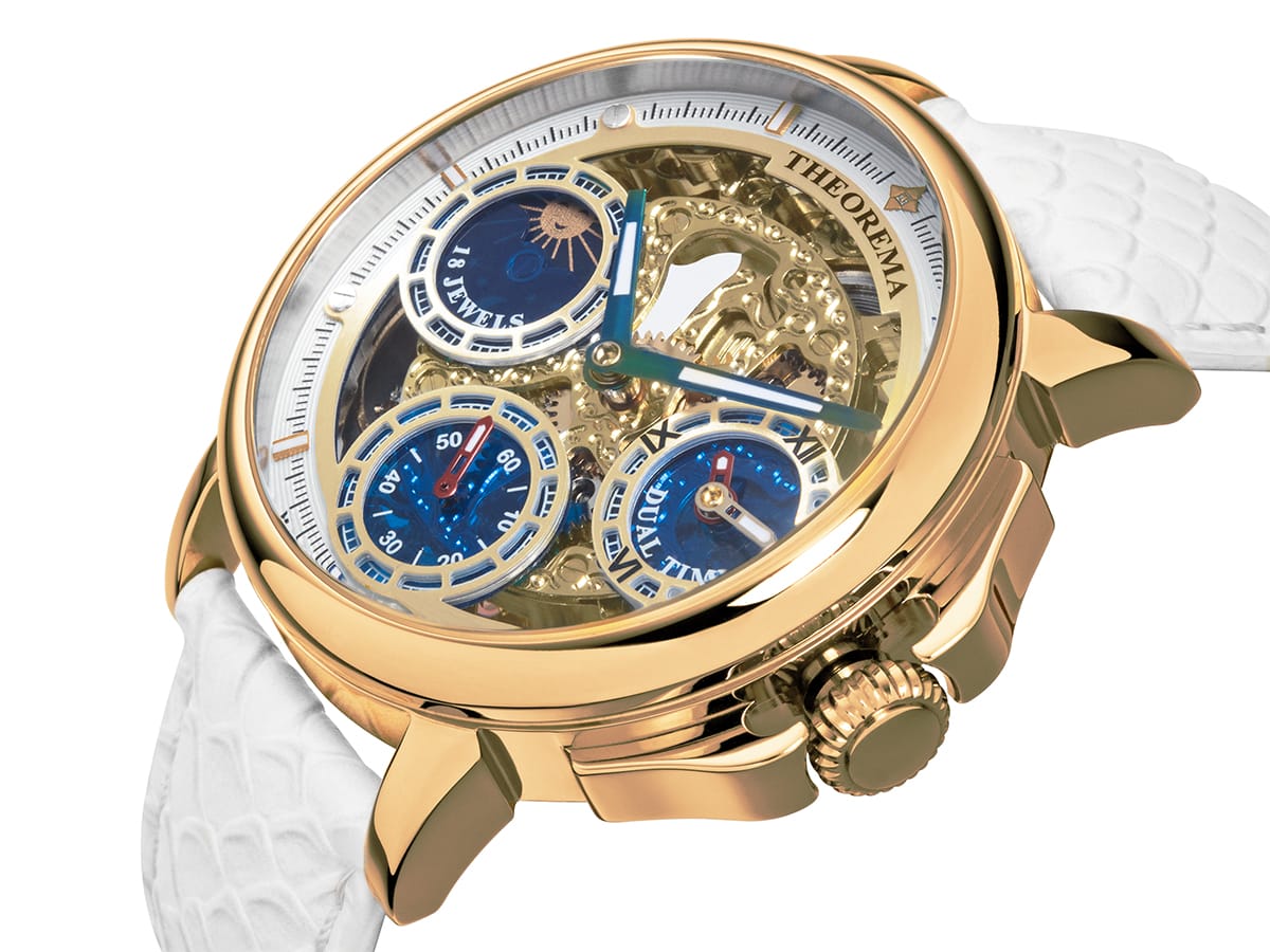 Dual-Time Buenos Aires GM-114-12 | Gold | Theorema, Germany