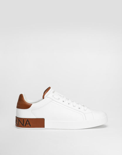 Portofino Calfskin Men s Sneakers White CS2278A9U738S537