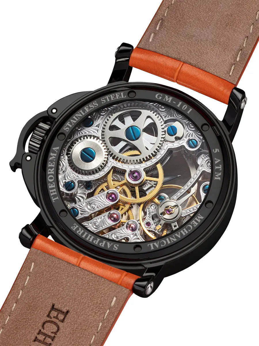 Casablanca Theorema - GM-101-20 | ORANGE | mechanical watch by Theorema Germany