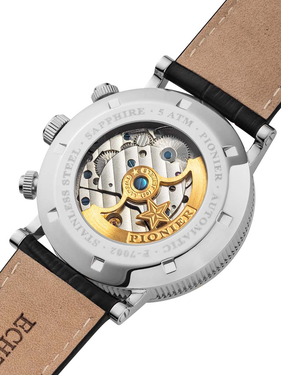 Chicago P7002-1 | Silver |  Automatic Diamonds Pionier Germany