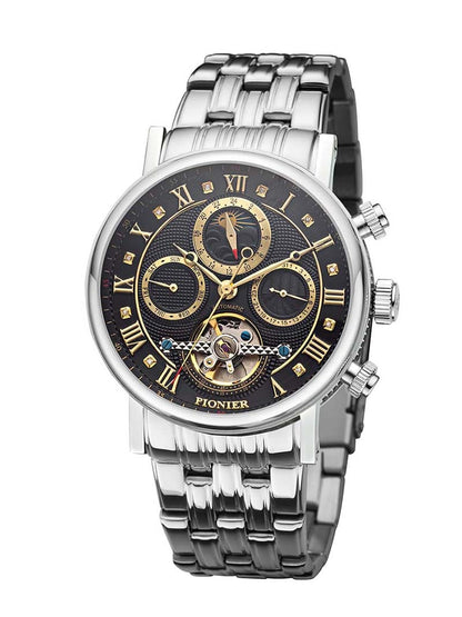 Chicago P7002-7 | Silver |  Automatic Diamonds Pionier Germany
