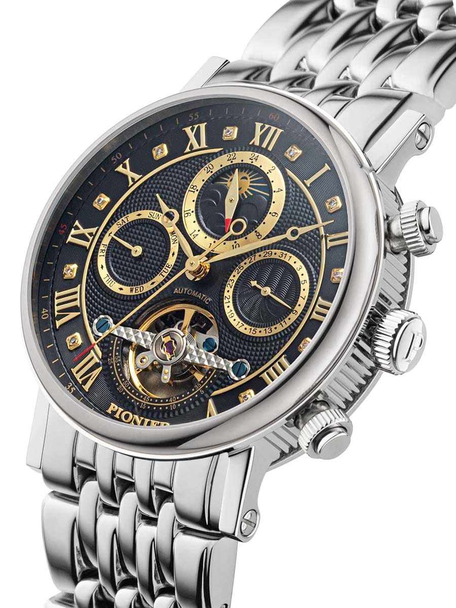 Chicago P7002-7 | Silver |  Automatic Diamonds Pionier Germany