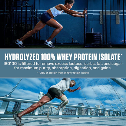 ISO100 Hydrolyzed Whey Protein Isolate Powder 76 Servings