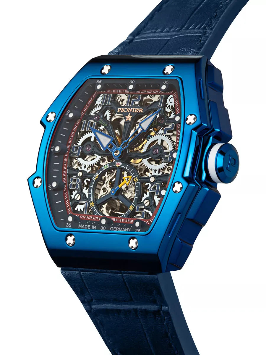 Milano Pionier - GM-519-2 | Blue | Made in Germany Automatic Watch