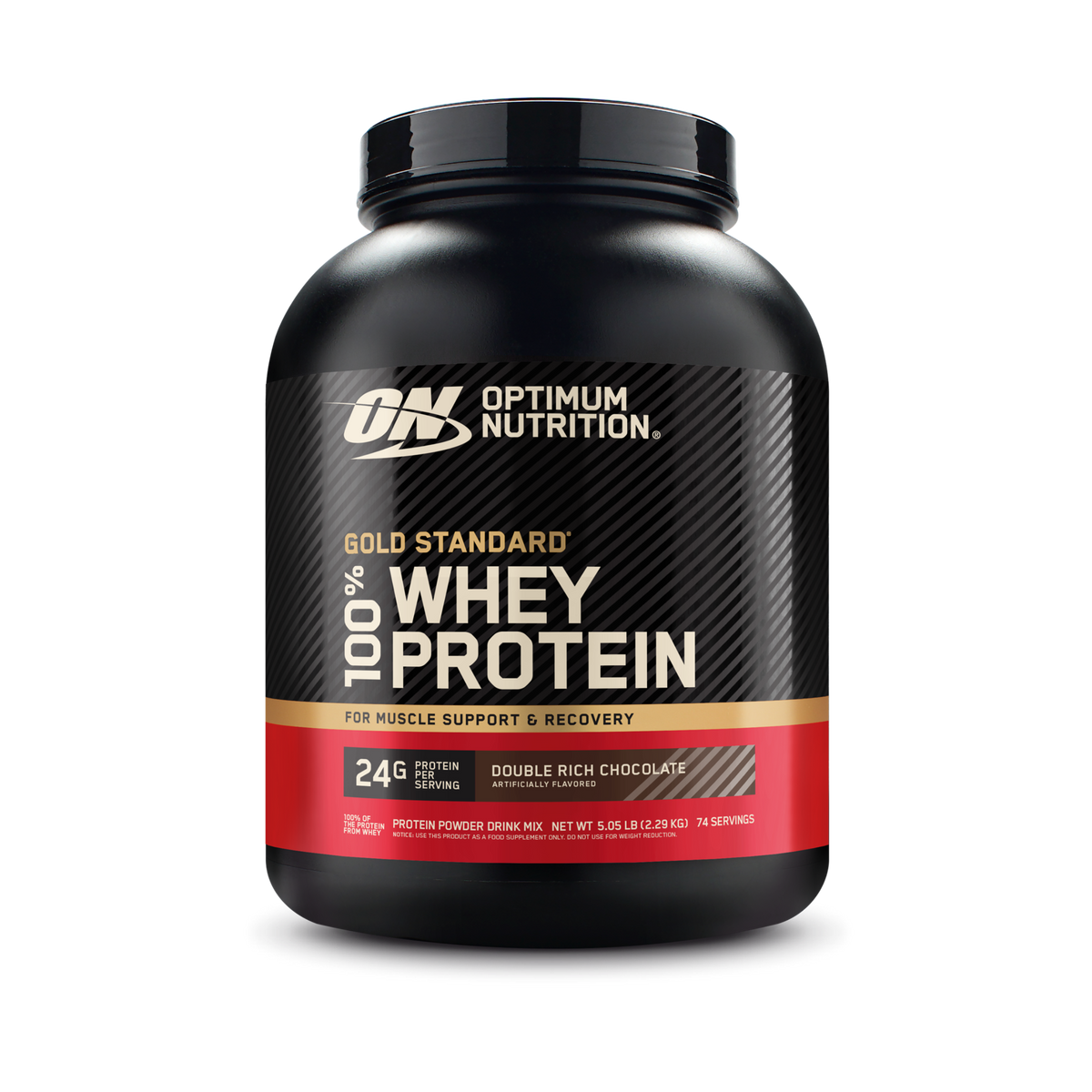 Optimum Nutrition Whey Gold Standard 100% Whey Protein Powder 5lb (2.26kg)