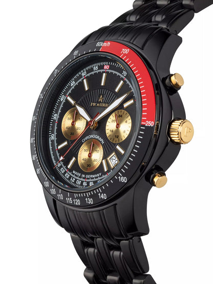 Made in Germany Chronograph - Tirona Pionier - GM-550-12 | Black |