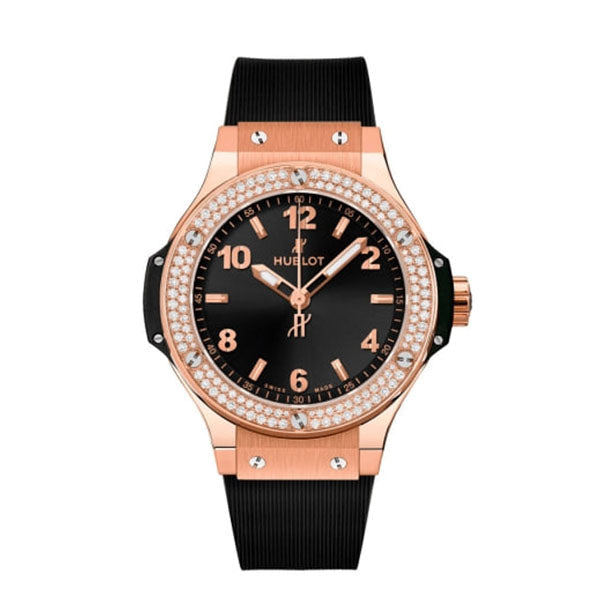 HB Big Bang Gold Diamonds, 38mm, Ref# 361.PX.1280.RX.1104