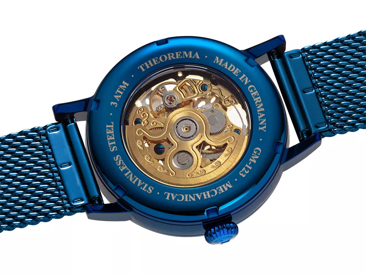 Madame Butterfly Theorema - GM-123-11 |Blue| Made in Germany with 82 Swarovski