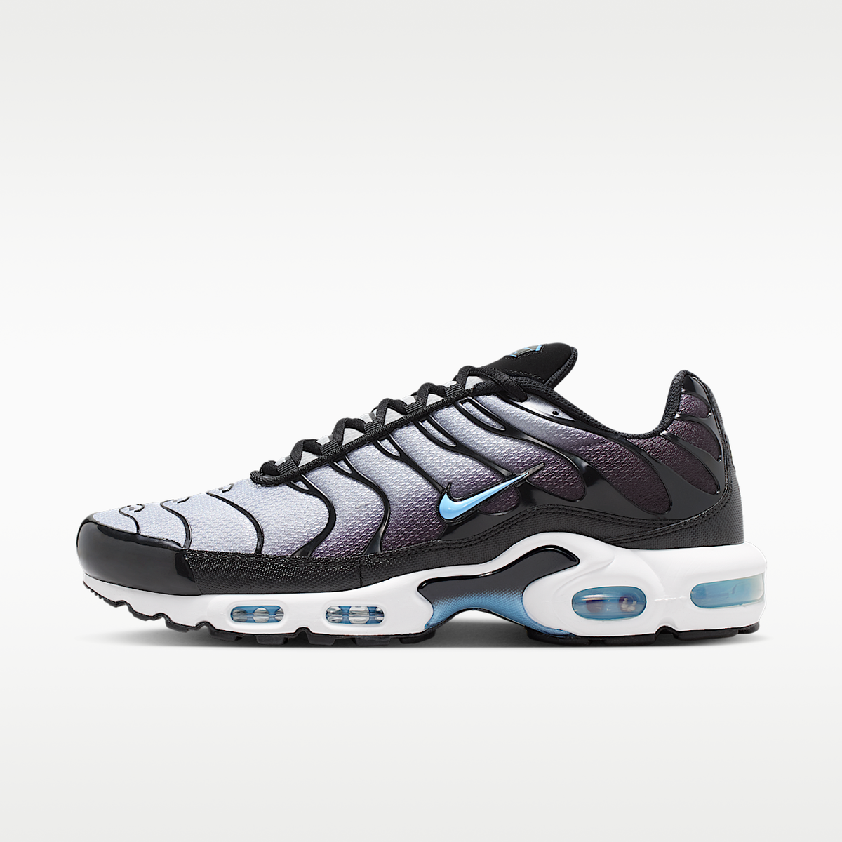 Air Max Plus Sneakers Airy Mesh Black/Light Smoke Grey/White/Football Blue