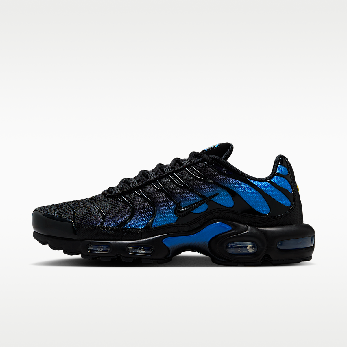 Air Max Plus Shoes Black/Blue Crystal/Black