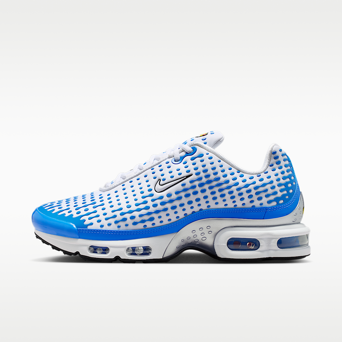 Air Max Plus VII Shoes White Blue Crystal Metallic Silver