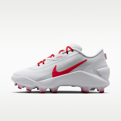 Diamond Showcase MCS Baseball Cleats Cushlon Midsole White/University Red (Unisex)