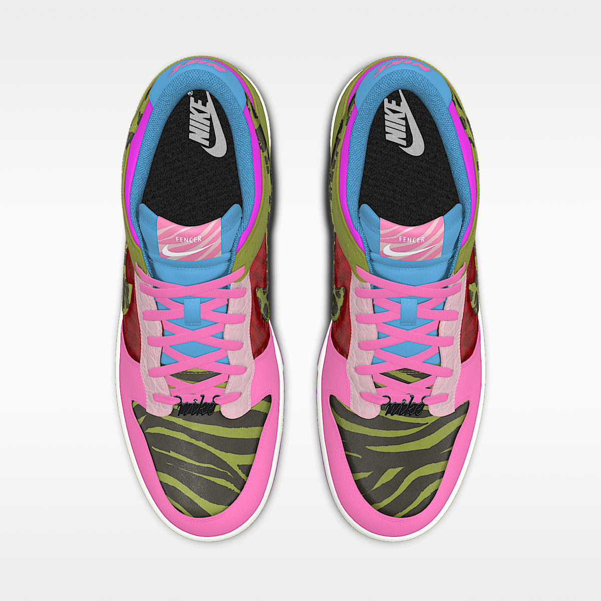 Dunk Low Unlocked By Miles Chamley- Watson Custom Shoes FJ2253- 901