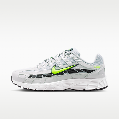 P-6000 SE Men s Reflective Sneakers Grey Fog/Dark Smoke/Summit White/Volt