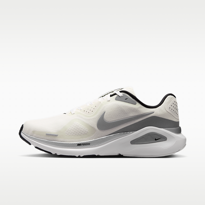 Structure 26 Men s Road Running Sneakers Summit White/Black/White/Metallic Silver