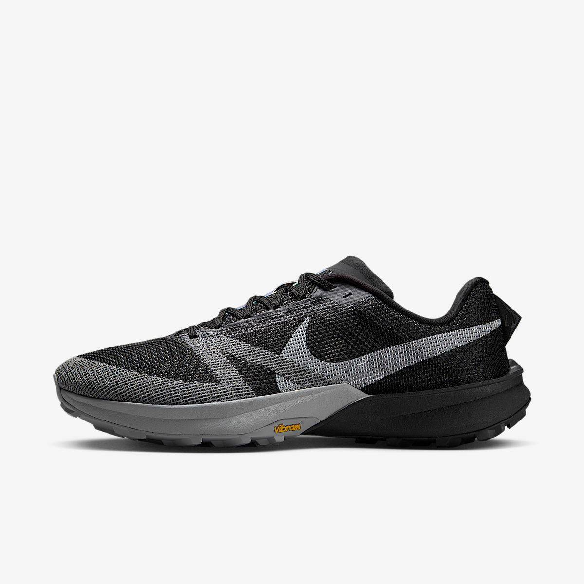 Kiger 10 Trail Running Sneakers Black/White/Cool Grey/White (Unisex)
