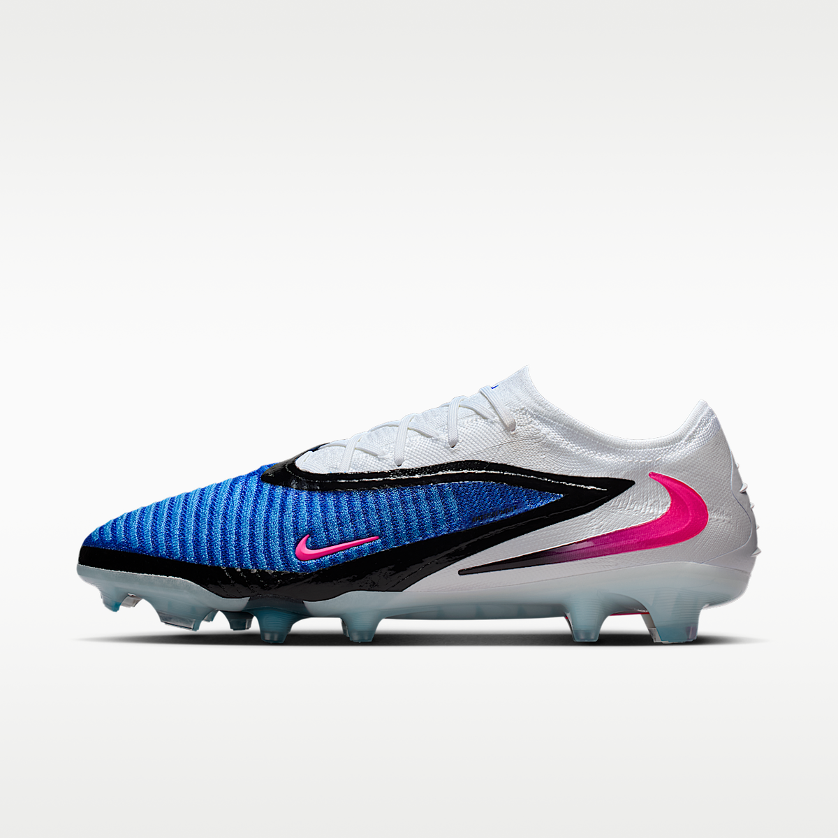 Phantom 6 Low Elite Firm-Ground Performance Soccer Cleats Gripknit Racer Blue