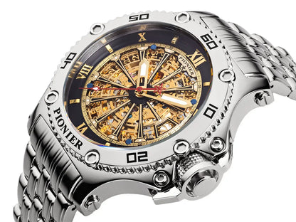 Automatic Barcelona GM-516-8 | Silver | Pionier, Germany
