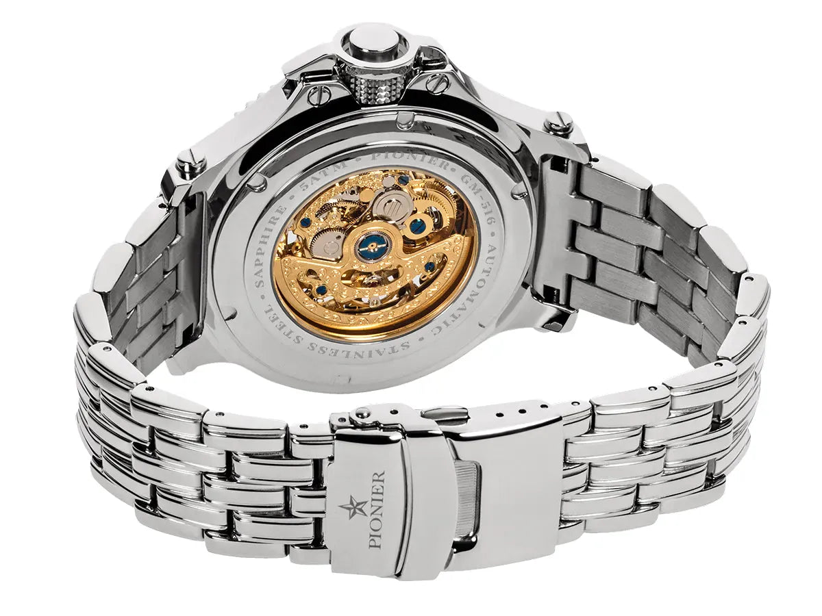 Automatic Barcelona GM-516-7 | Silver | Pionier, Germany