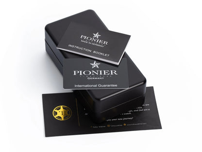 Dual-Time Hawaii Pionier GM-514-4 | Black | Made in Germany