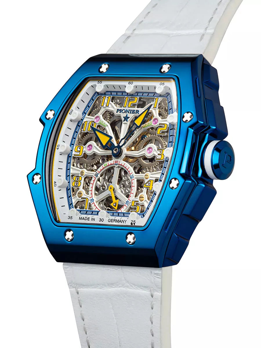 Milano Pionier - GM-519-1 | Blue | Made in Germany Automatic Watch