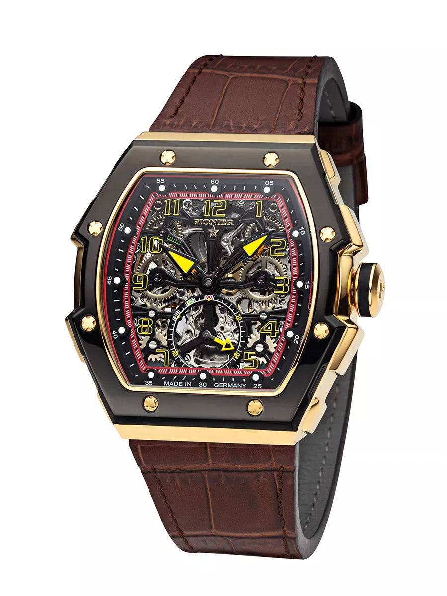 Milano Pionier - GM-519-4 | Gold | Made in Germany Automatic Watch
