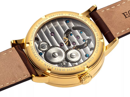 Basel Tourbillon Pionier - GM-903-4 | Gold | Handmade German Watch
