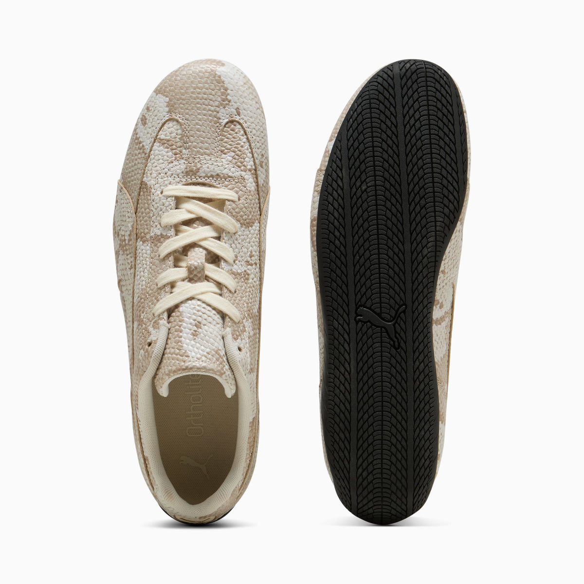Speedcat Snake Print Retro Sneakers