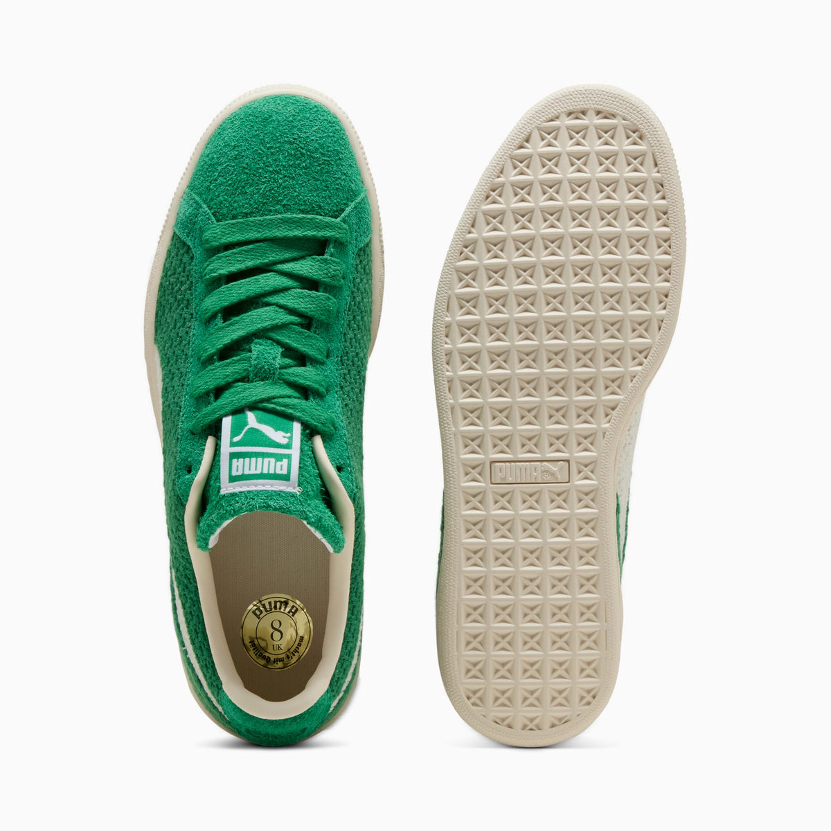 Suede Crochet Retro Sneakers