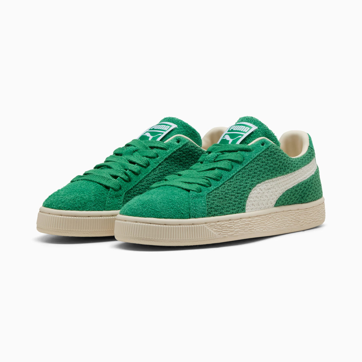 Suede Crochet Retro Sneakers