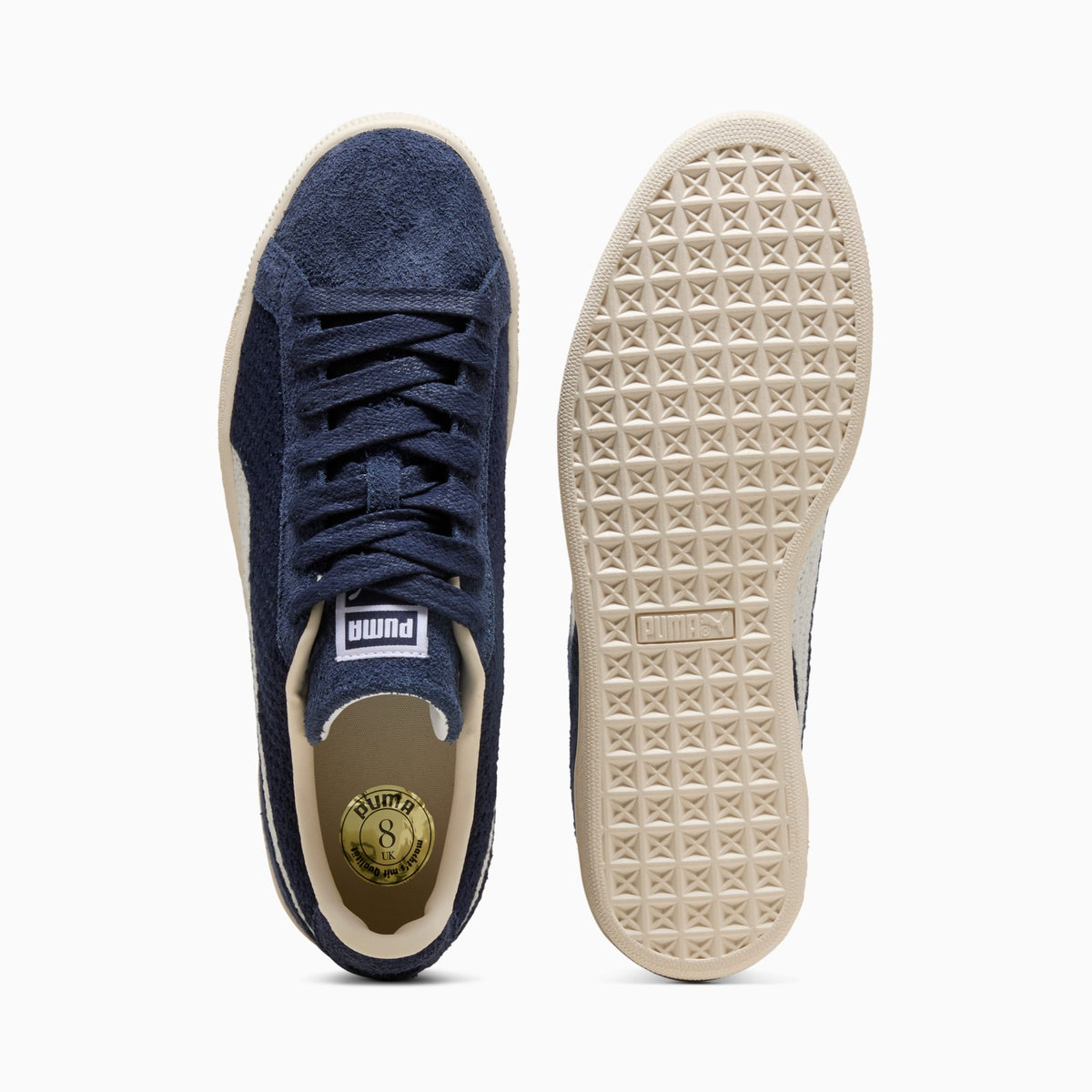 Suede Crochet Retro Sneakers