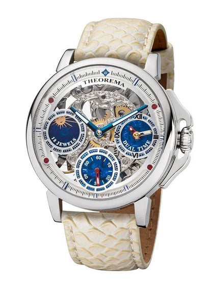 Dual-Time Buenos Aires Theorema - GM-114-1 | Silver |  Made in Germany