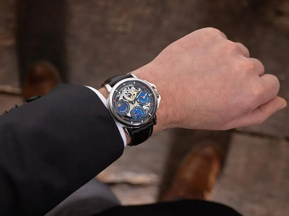 Dual-Time Buenos Aires GM-114-2 | Silver | Theorema, Germany
