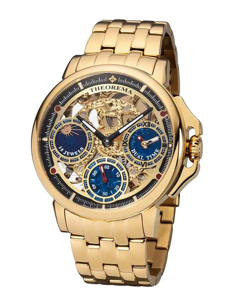 Dual-Time Buenos Aires GM-114-8 | Gold | Theorema, Germany